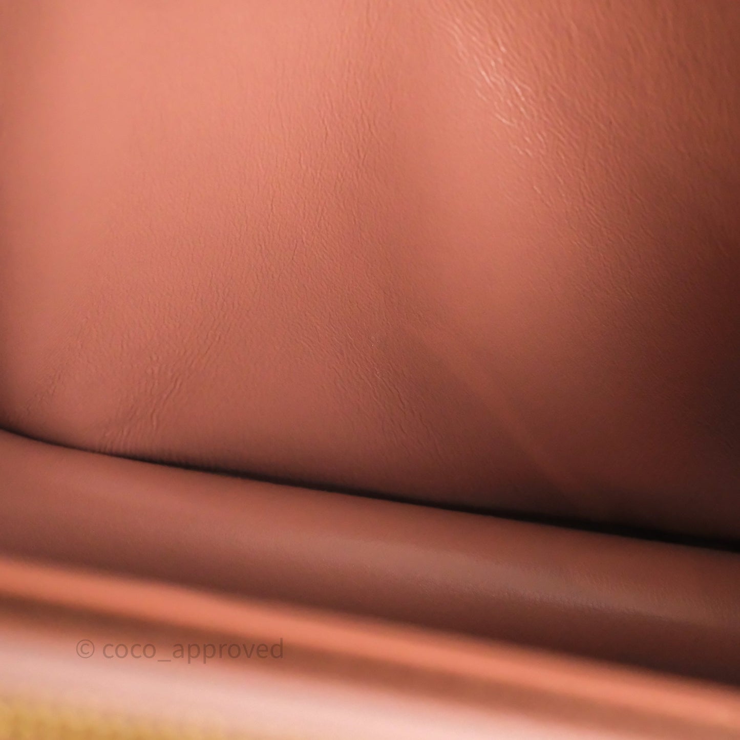 Celine Rose Box Medium Calfskin Bag Gold Hardware
