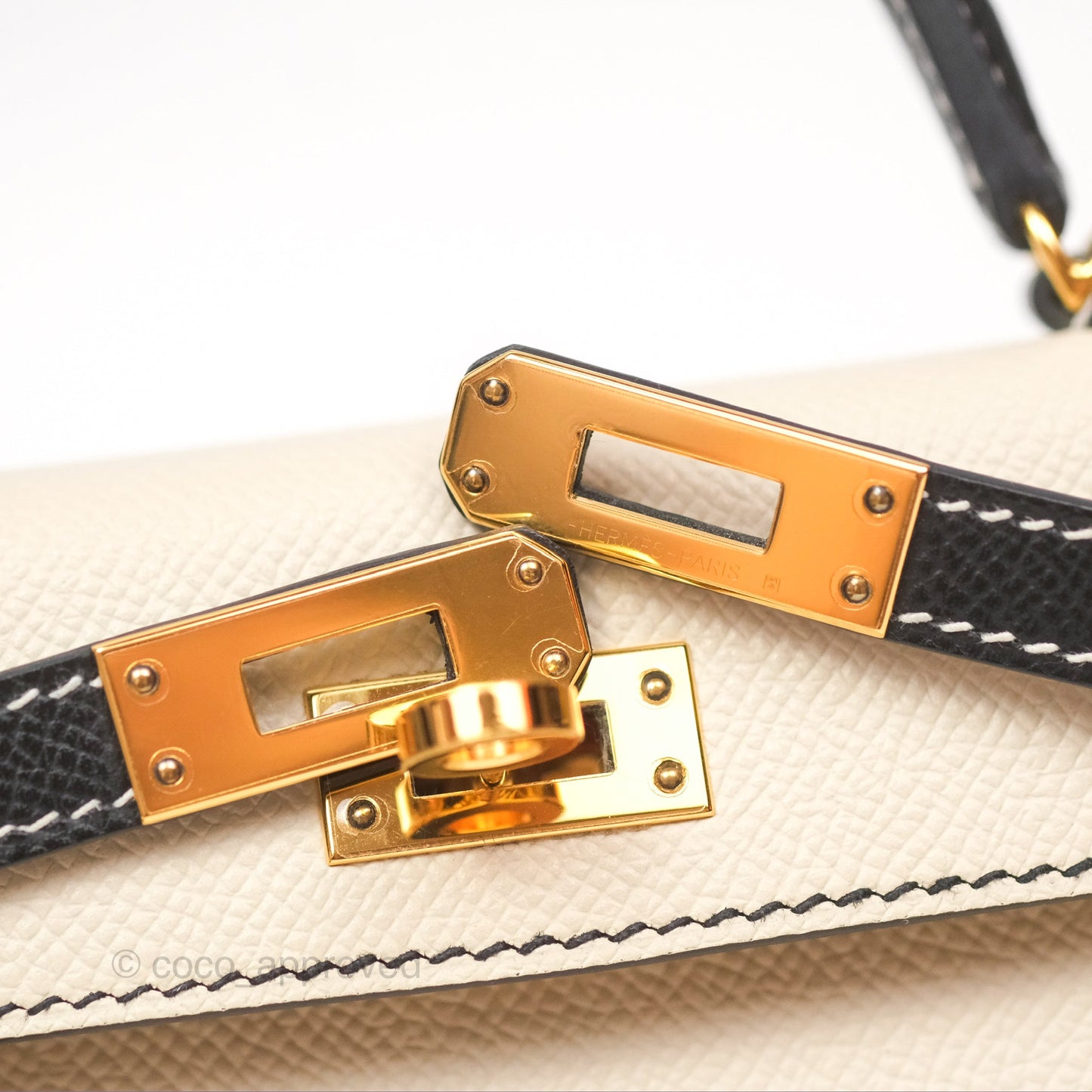 Hermès Mini Kelly II HSS Epsom Gold Hardware