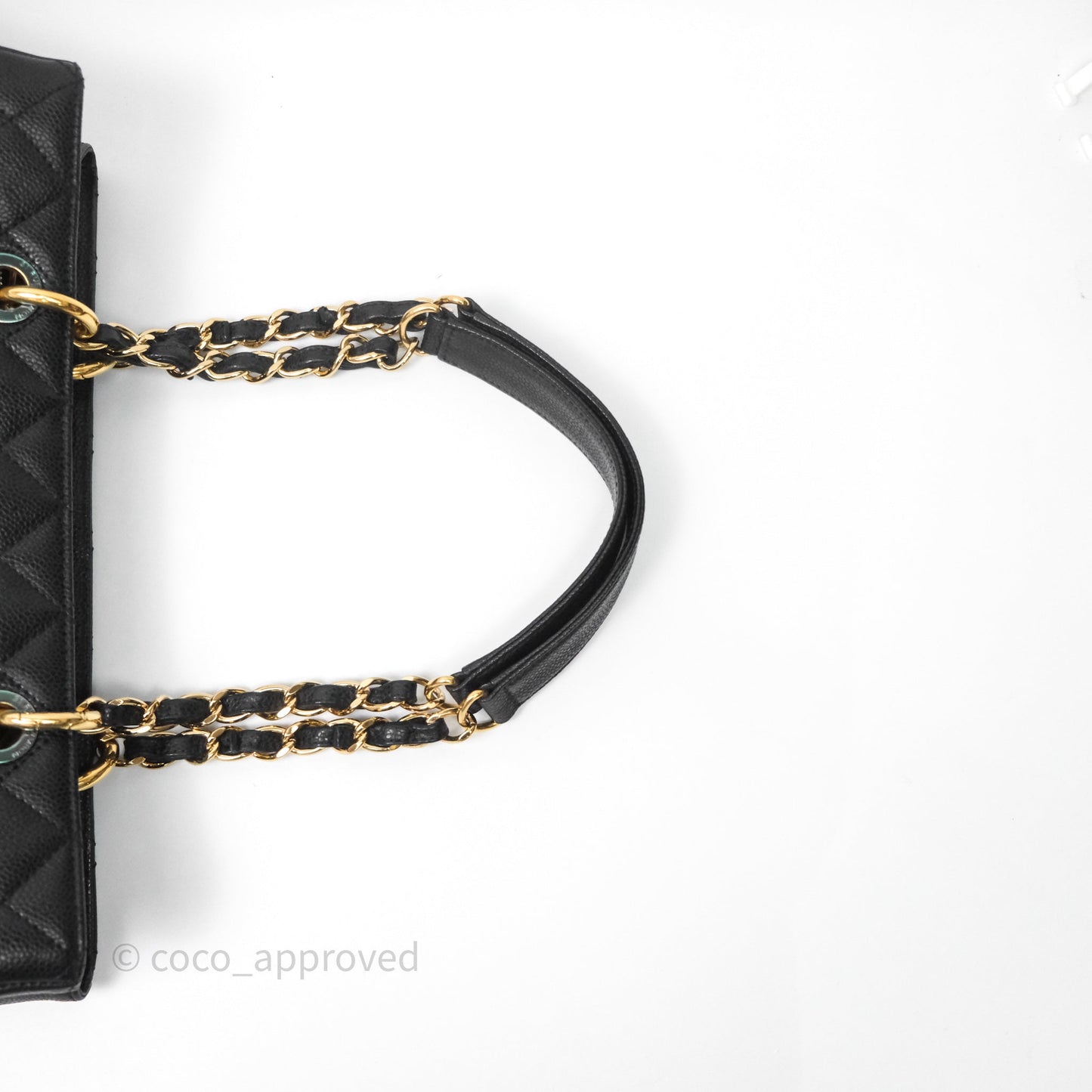 Chanel GST Black Caviar Gold Hardware