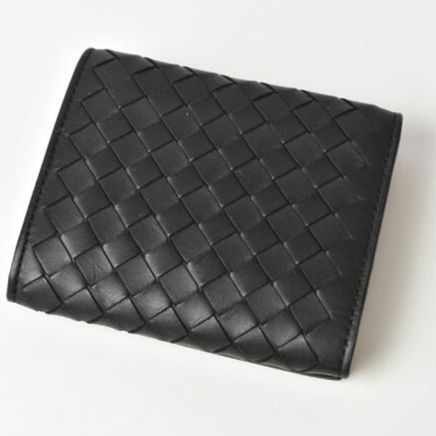 Luxury Bottega Veneta Intrecciato  Leather Wallet (Tri-Fold) ()