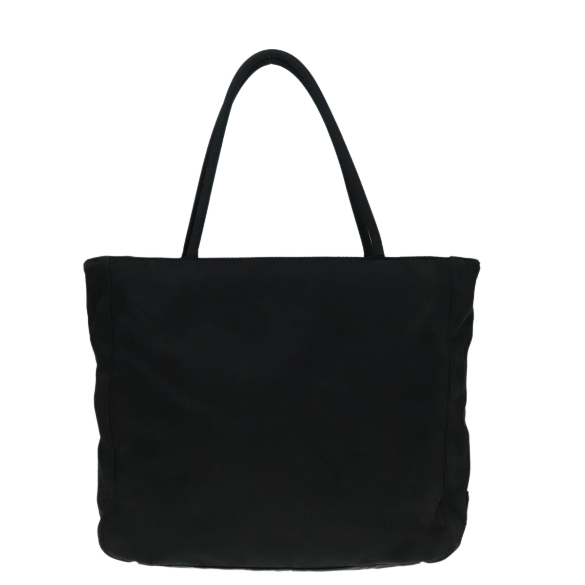 Luxury Prada Hand Bag Nylon Black Silver  92120