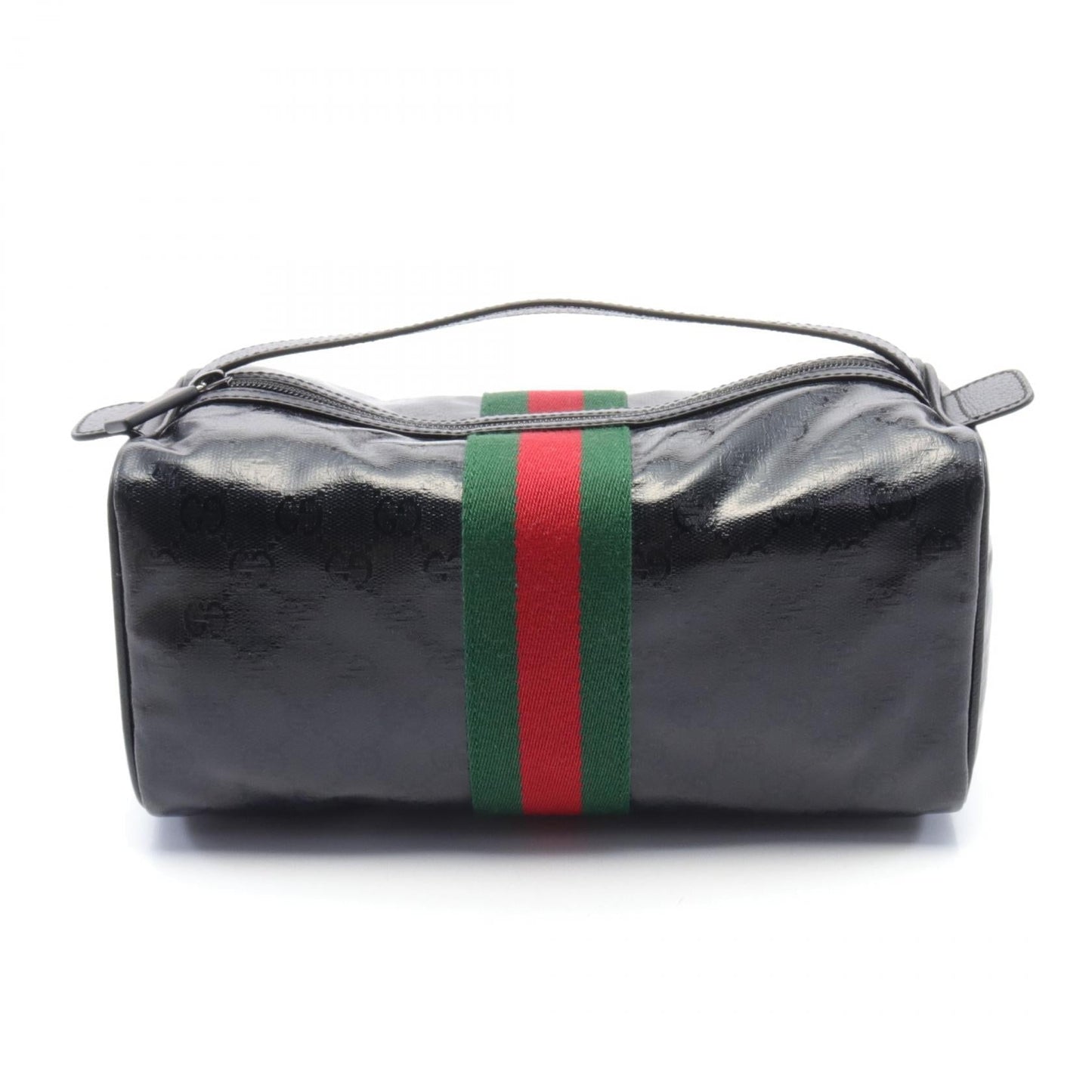 Luxury Gucci Trending 2025 GG Crystal Sherry line Handbag PVC Coated Canvas Leather Black