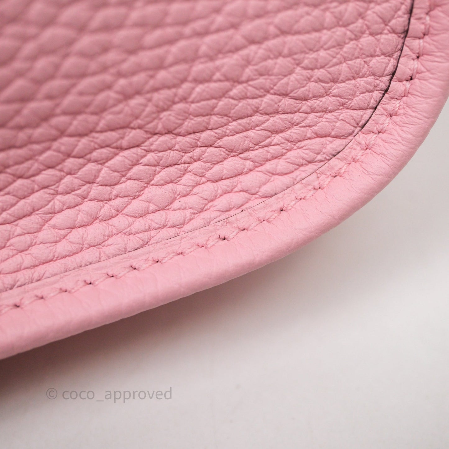 Hermès Mini Evelyne 16 Amazone Rose Sakura 3Q Palladium Hardware