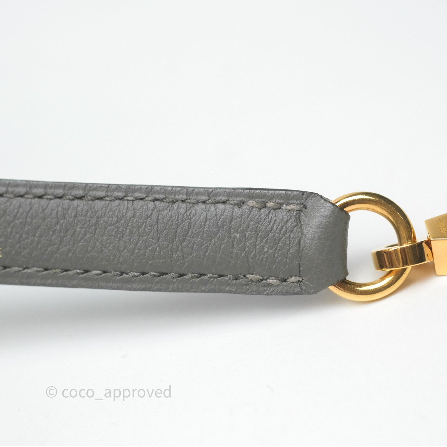Hermès Bolide 1923 25 Gris Meyer 0L Evercolor Gold Hardware
