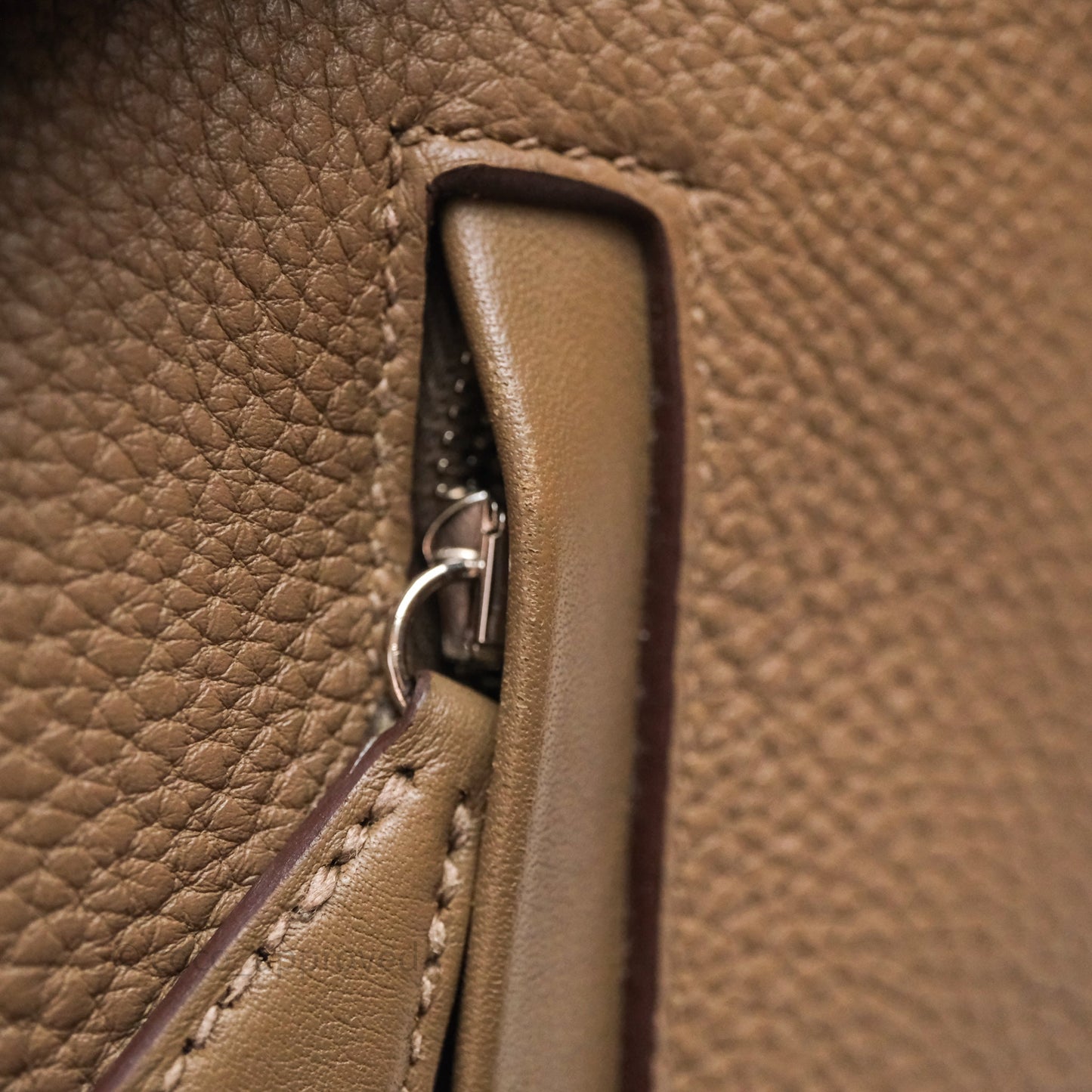 Hermes Arcon Bag Etoupe 18 Togo Palladium Hardware