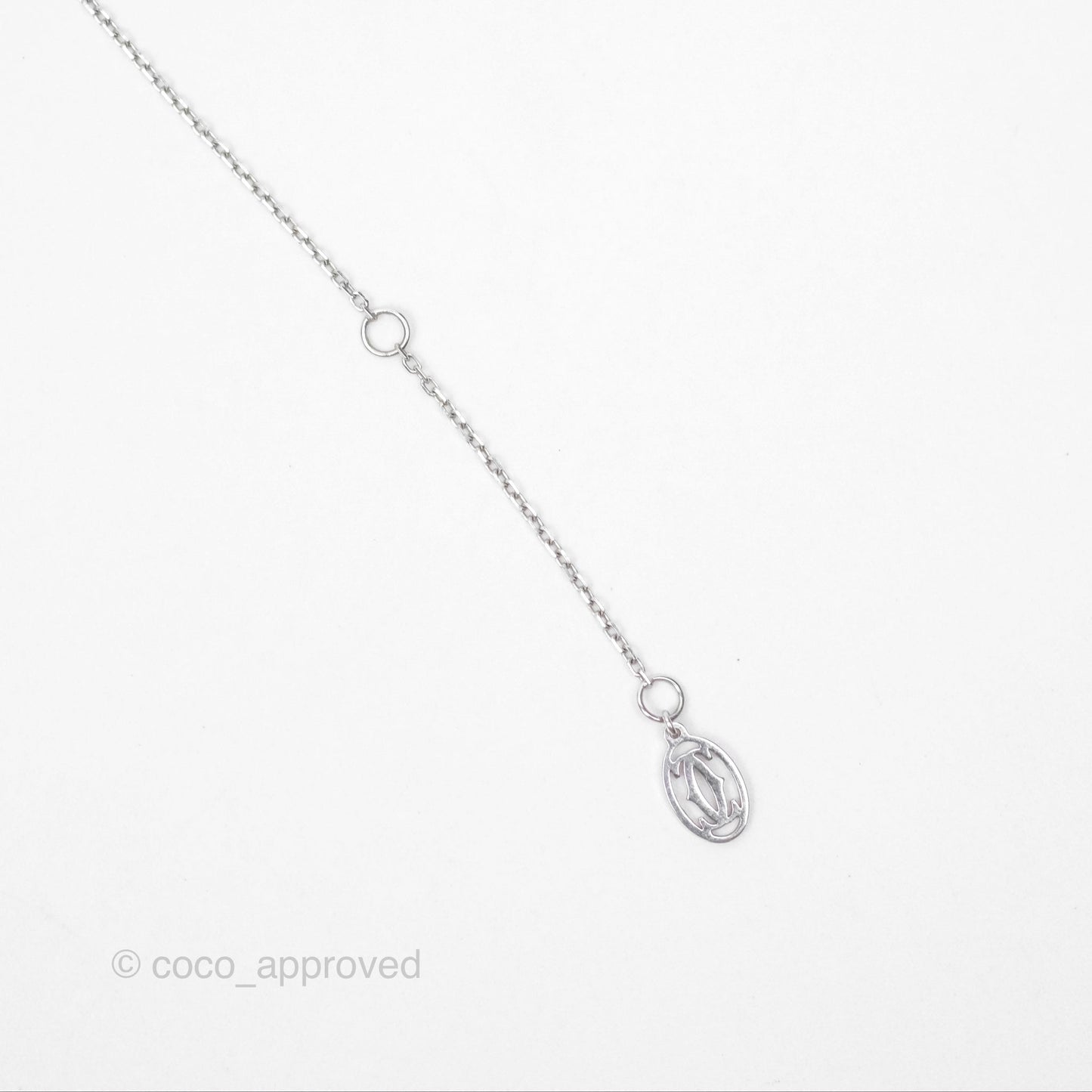 Cartier d'Amour Necklace XS Diamond 18K White Gold