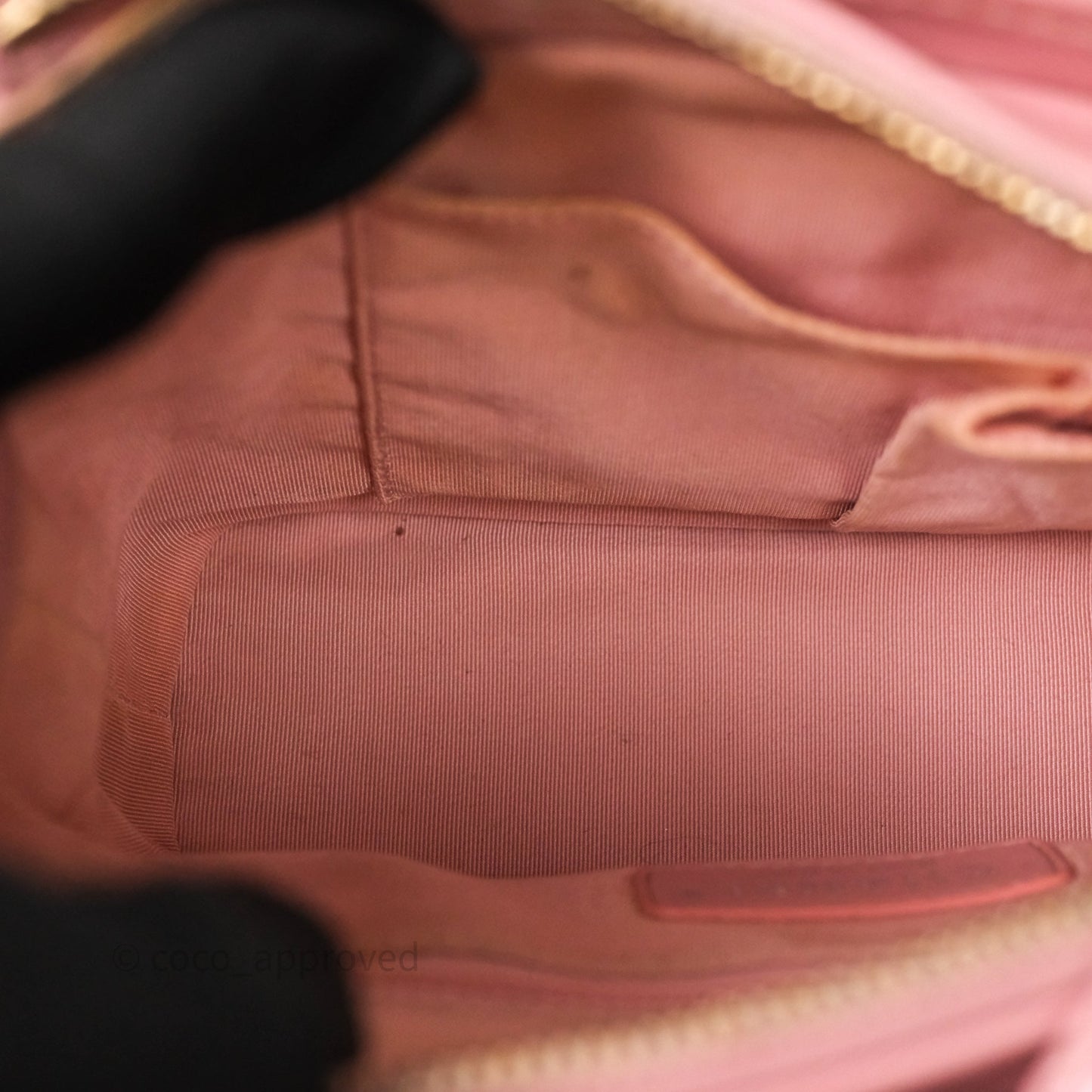 Chanel Small Gabrielle Hobo Quilted Pink Tweed Aged Calfskin