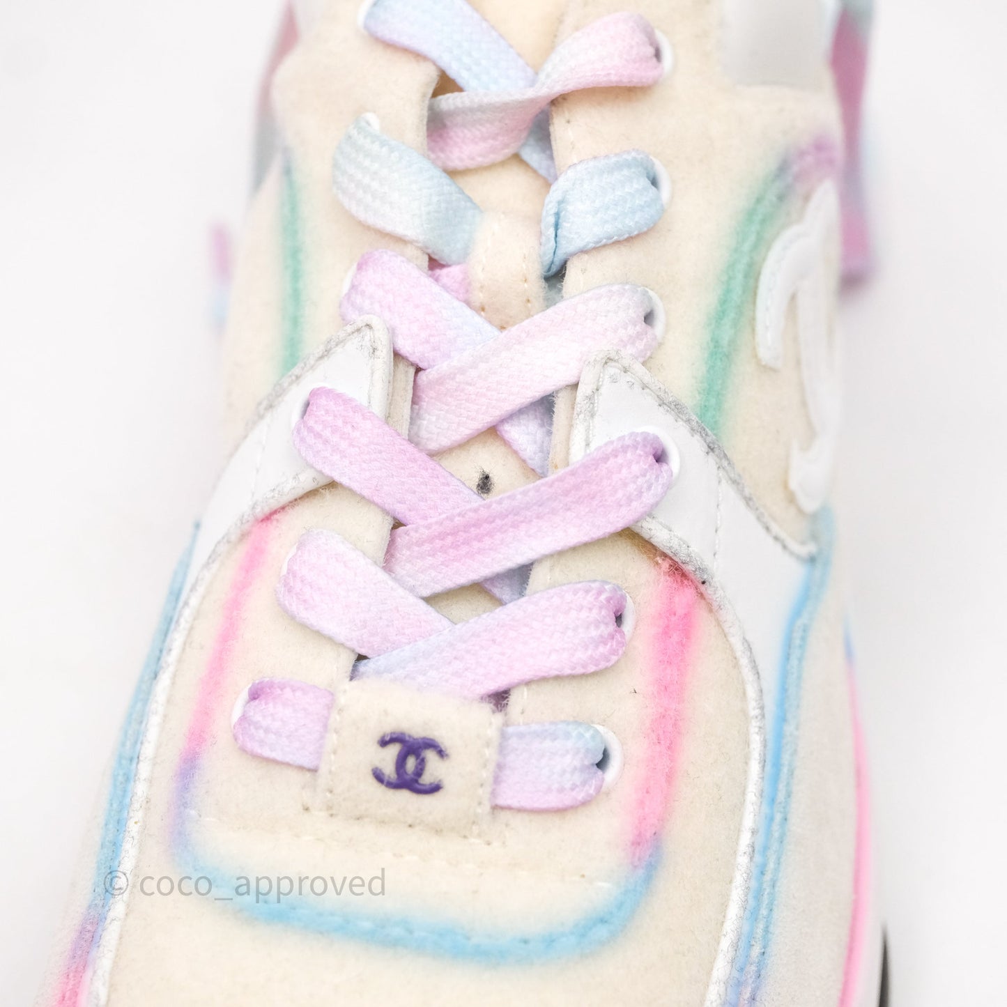 Chanel CC Sneakers Multicolor Size 39