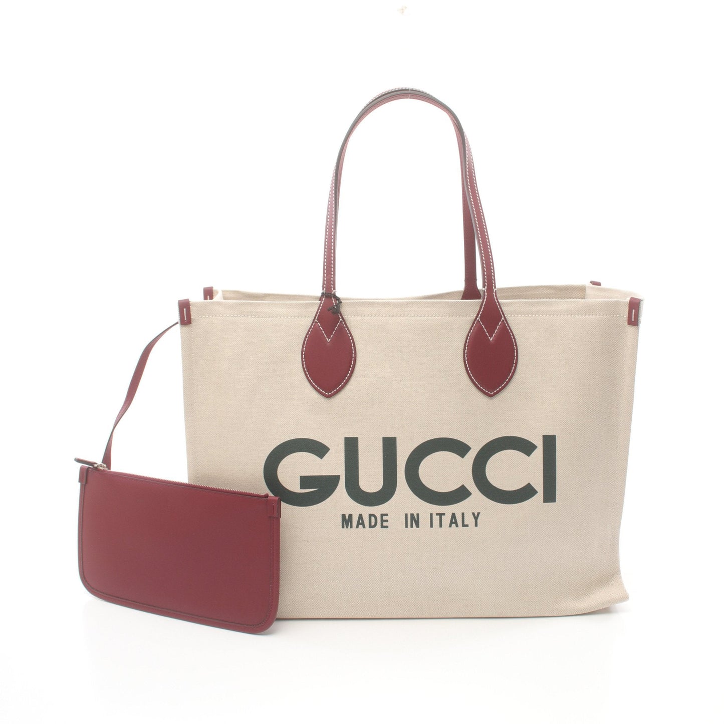 Luxury Gucci Trending 2025 Print Tote bag Shoulder bag Tote bag Canvas Leather Light beige Bordeaux Dark green