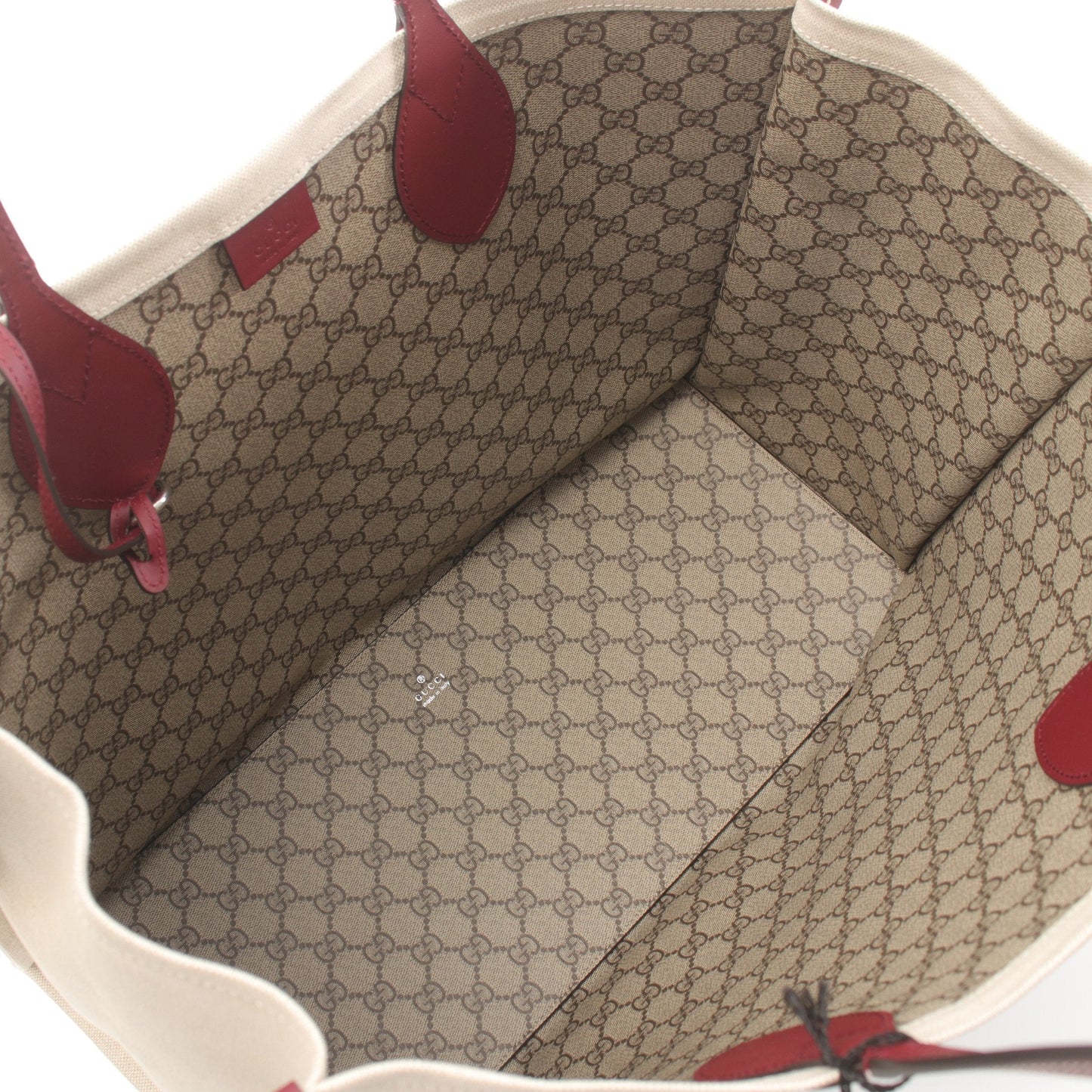 Luxury Gucci Trending 2025 Print Tote bag Shoulder bag Tote bag Canvas Leather Light beige Bordeaux Dark green