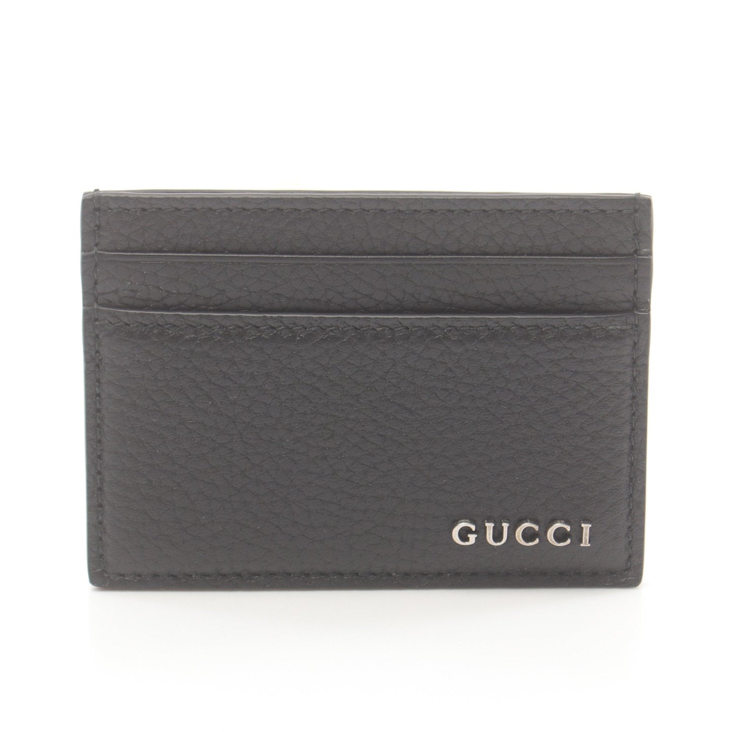 Luxury Gucci Trending 2025 Card case Name card holder Leather Black Logo