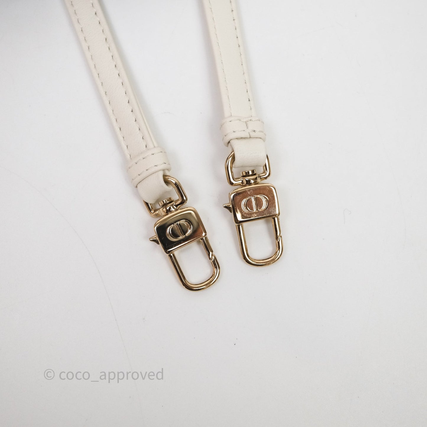 Christian Dior Micro Lady D-Joy Bag Latte Cannage Lambskin Gold Hardware