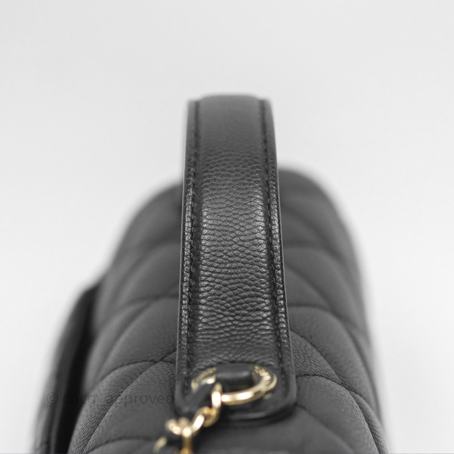 Chanel Quilted Small Business Affinity Flap Black Caviar Gold Hardware