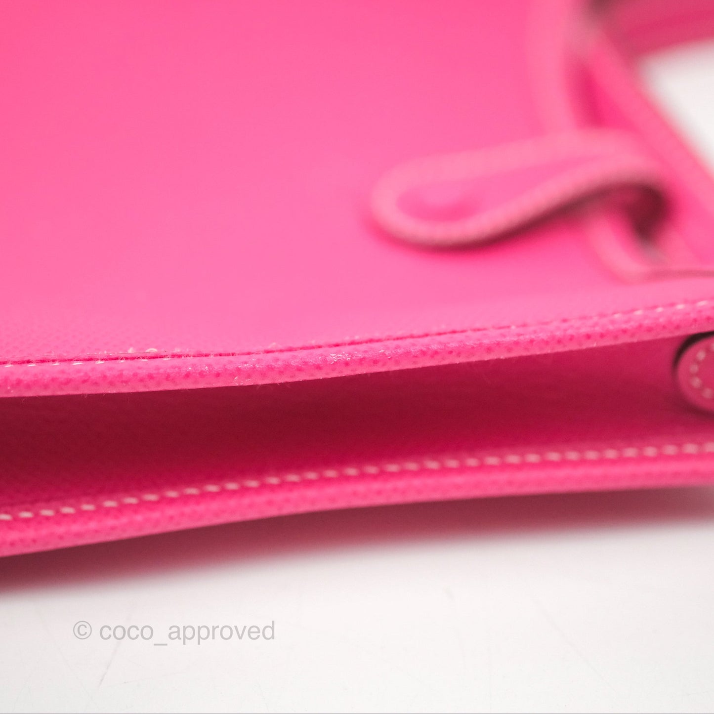 Hermès Mini Evelyne 16 Hot Pink Epsom Palladium Hardware