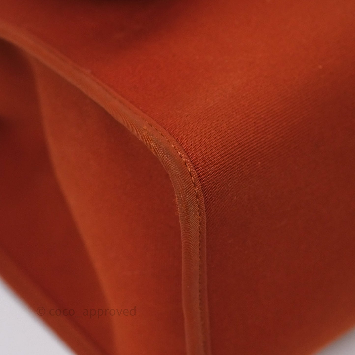 Hermès Herbag Zip 31 Cuivre Canvas Palladium Hardware