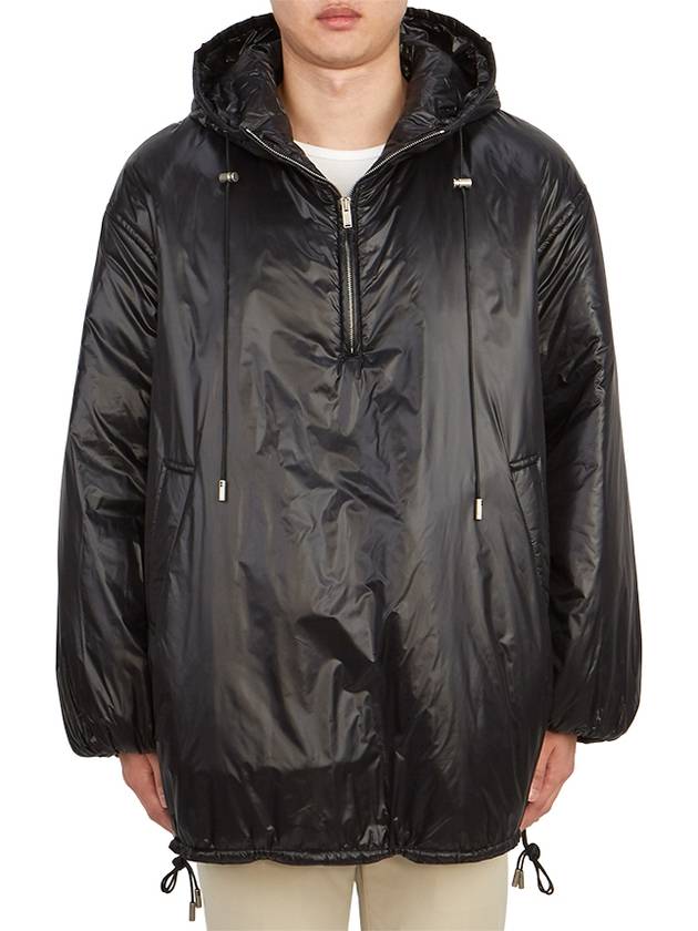 Luxury Saint Laurent Cassandre Anorak Black