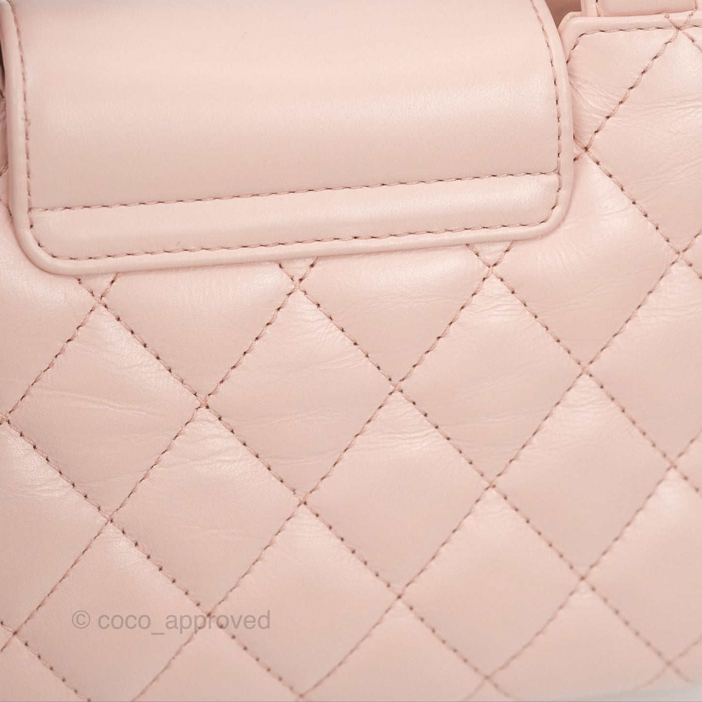 Chanel Kelly Bag Light Pink Shiny Calfskin Aged Gold Hardware