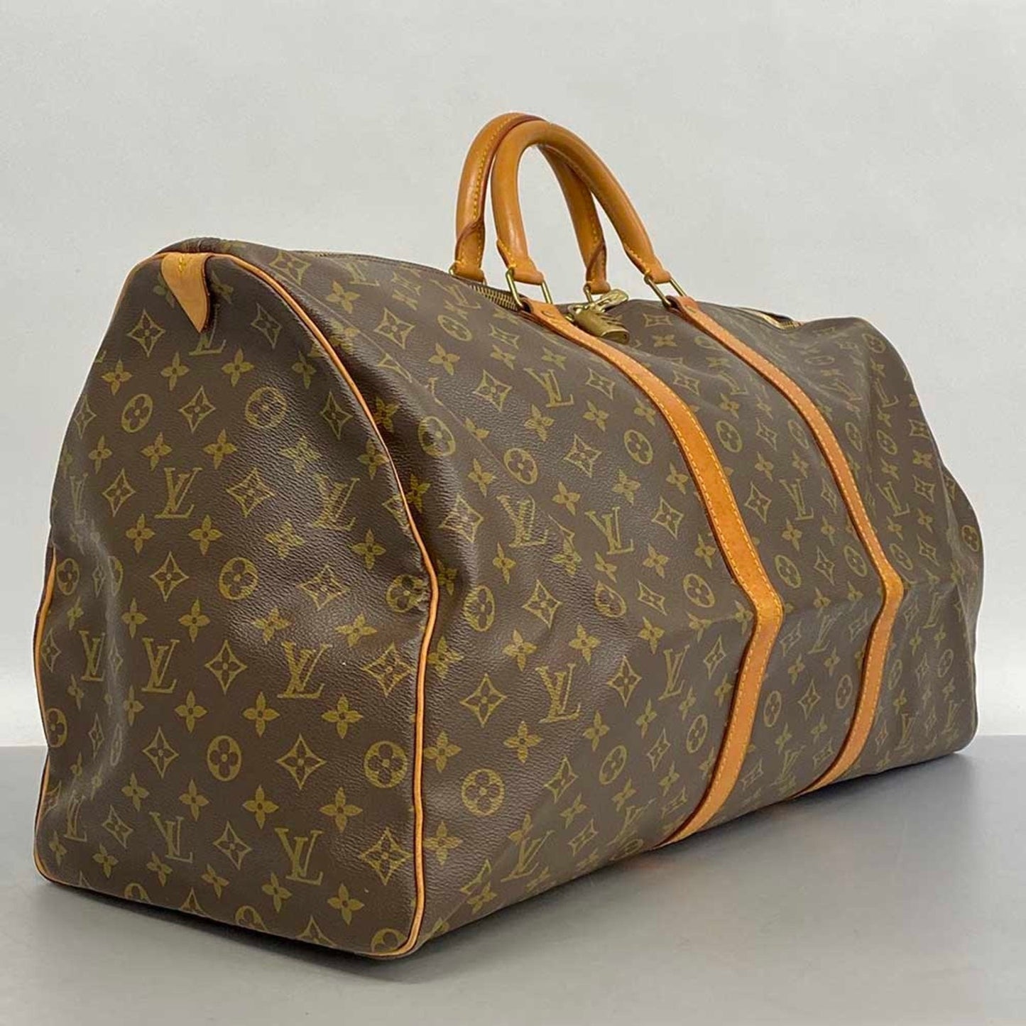 Louis Vuitton Keepall 60  Canvas Travel Bag ()
