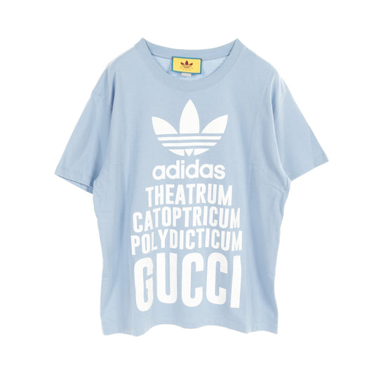 Luxury Gucci Trending 2025 Luxury Gucci Trending 2025 * adidas Trefoil T-shirt Logo print Cotton Light blue