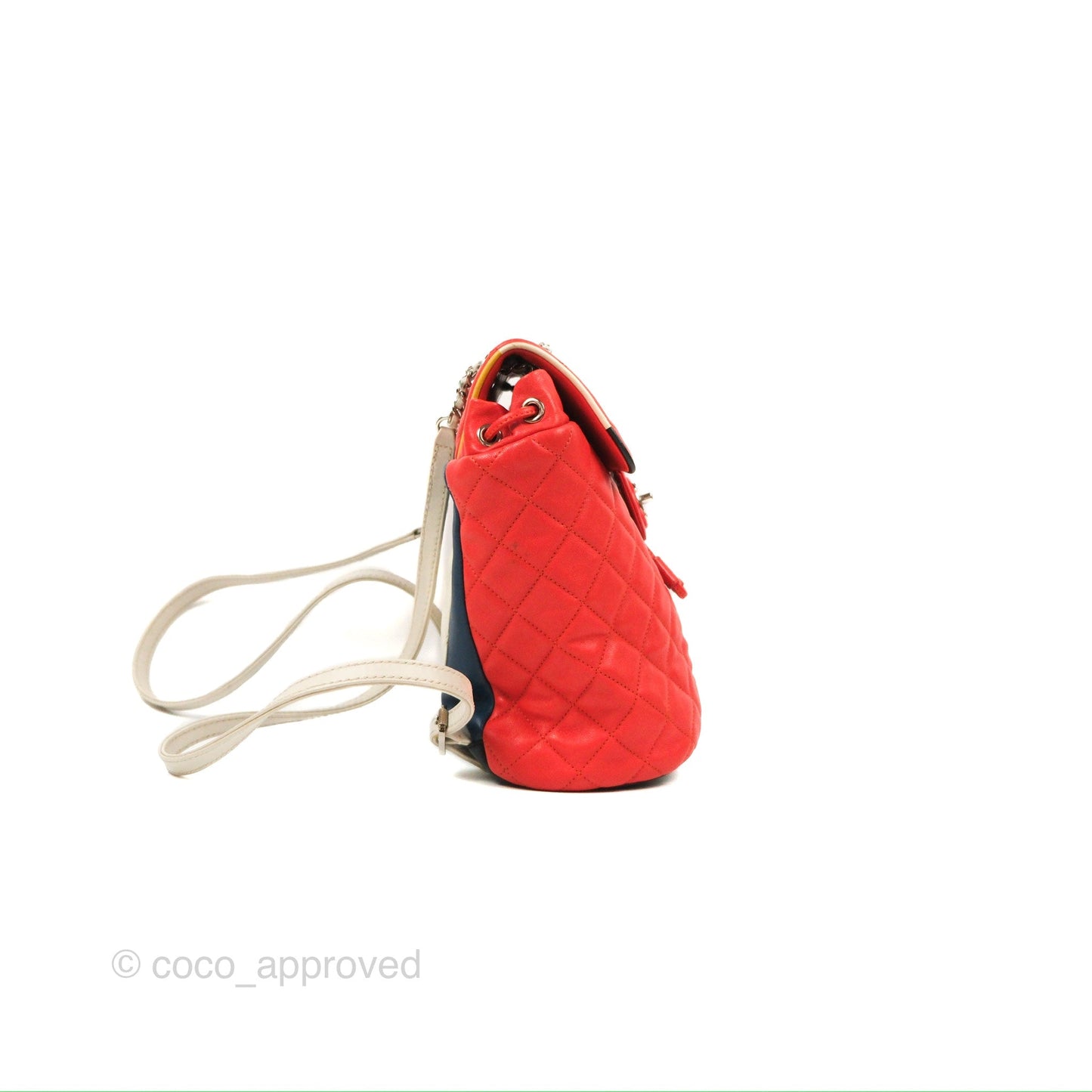 Chanel Quilted Small Cuba Urban Spirit Backpack Orange Lambskin