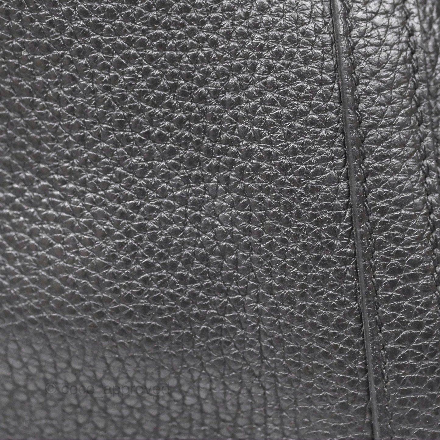 Hermès Picotin 22 Black Noir 89 Clemence Gold Hardware