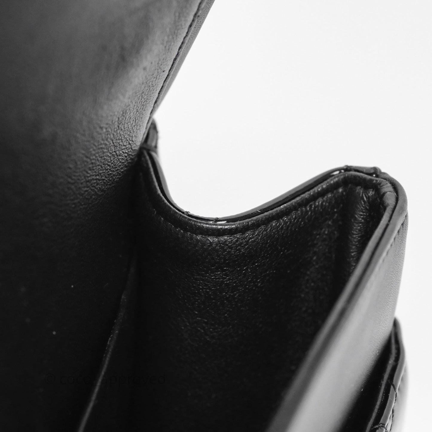 Chanel Jumbo Double Flap Black Patent Silver Hardware⁣⁣
