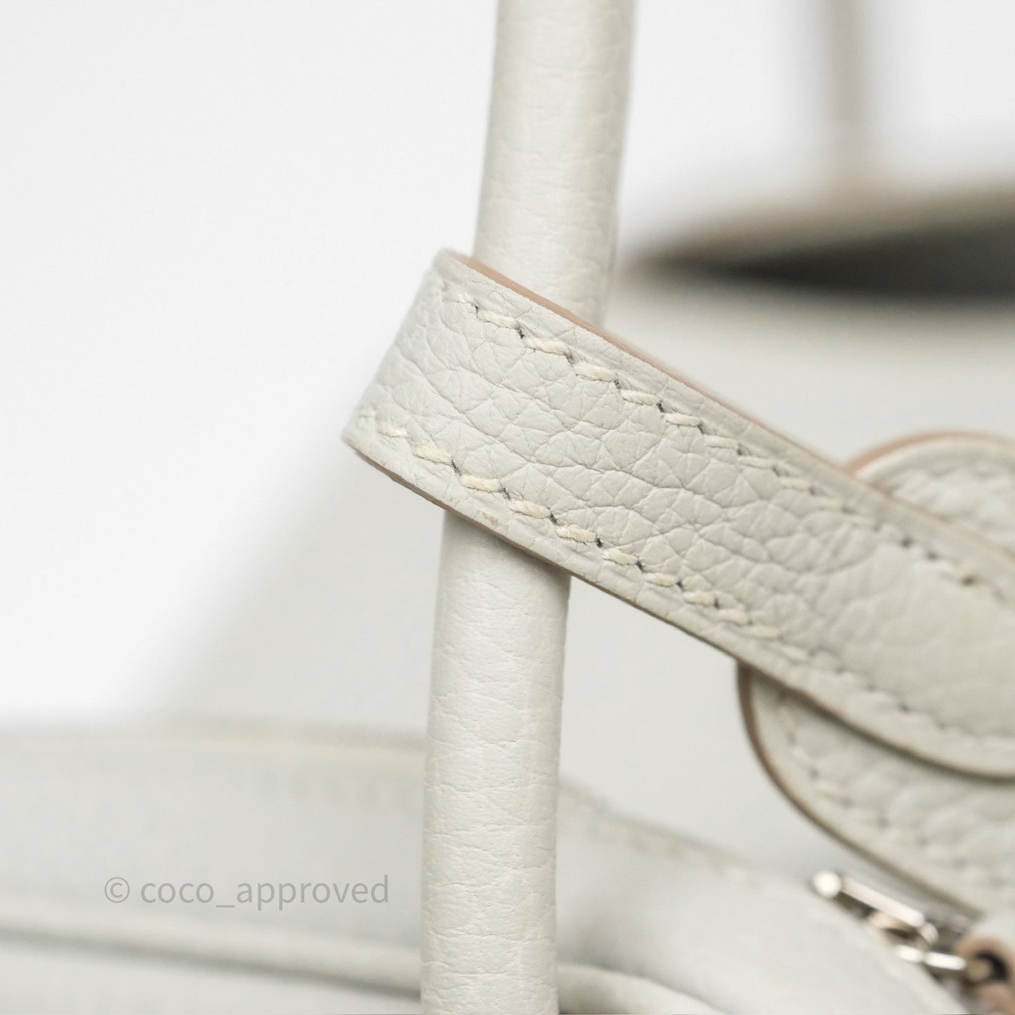 Hermès Lindy 26 Gris Perle 80 Clemence Palladium Hardware