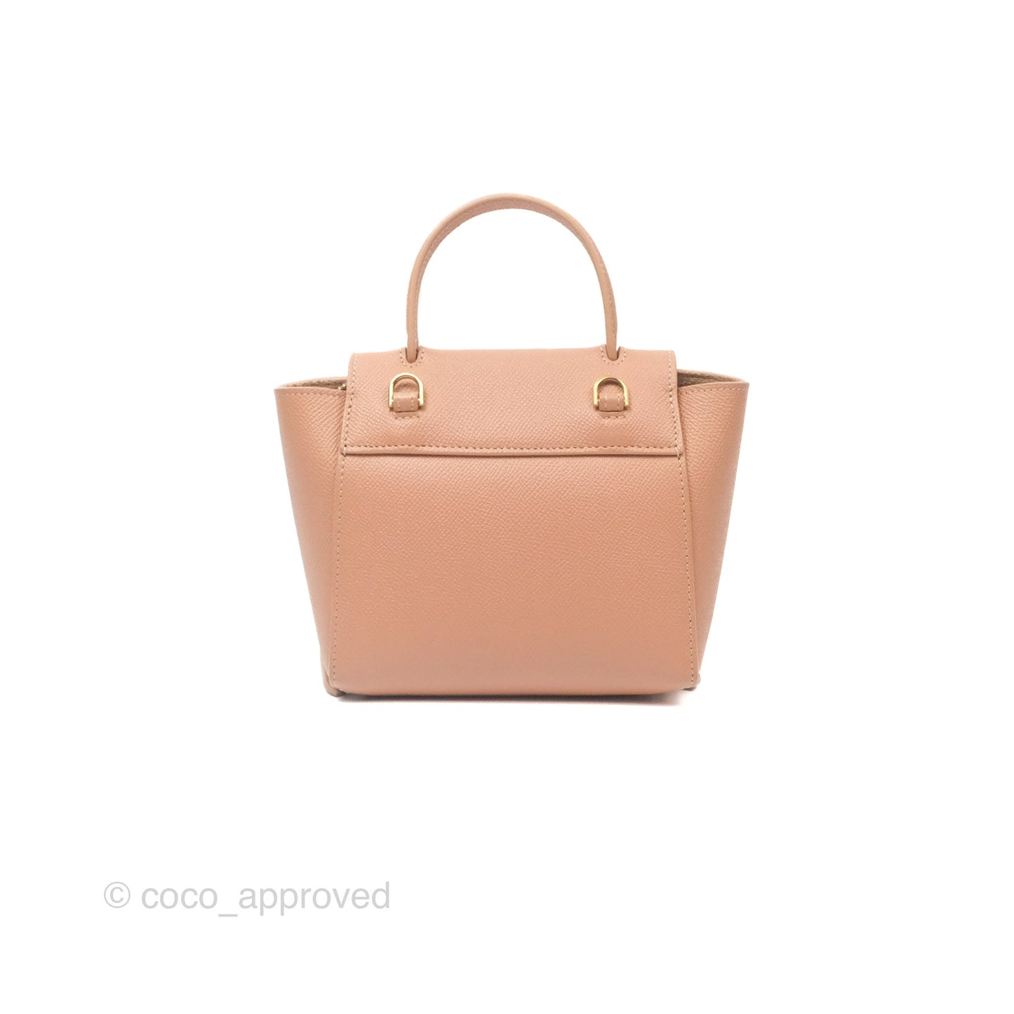 Celine Pico Belt Bag Desert Rose Grained Calfskin Gold Hardware