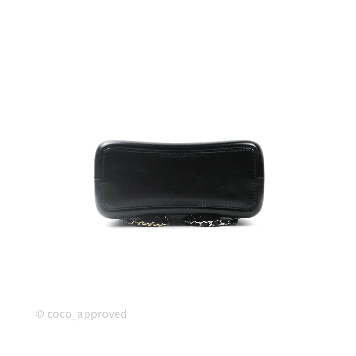 Chanel Small Gabrielle Backpack Black Aged Calfskin