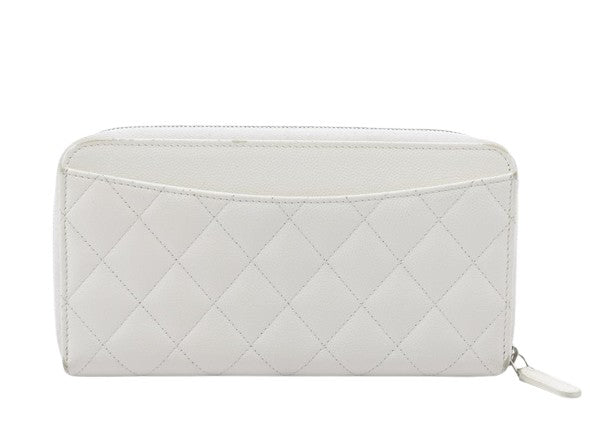 CHANEL Long portefeuille zippe Clutch Bag