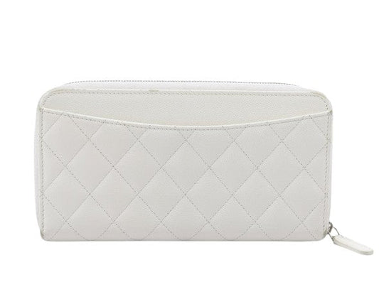 CHANEL Long portefeuille zippe Clutch Bag
