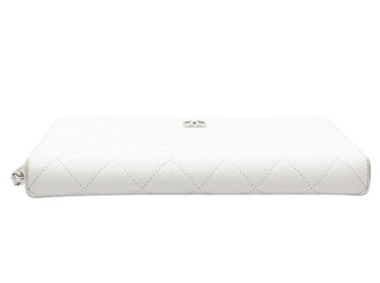 CHANEL Long portefeuille zippe Clutch Bag