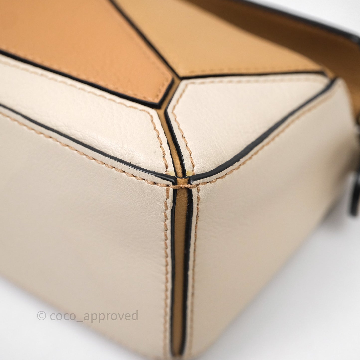 Loewe Mini Puzzle Bag Dune & Warm Desert