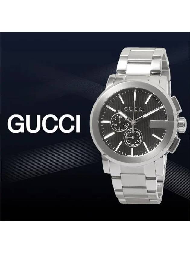 Luxury Gucci Trending 2025 Men's G-Chrono Metal Watch Black