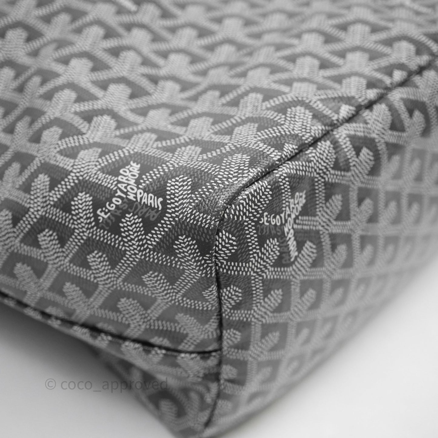 Goyard St Louis Tote PM Grey