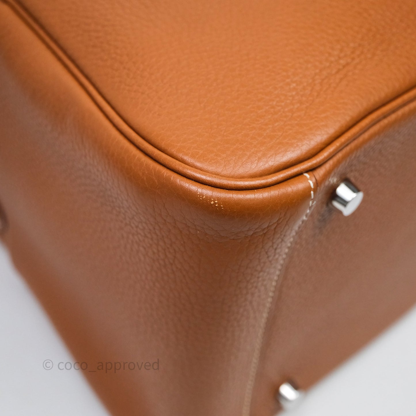 Hermès Lindy 34 Gold 37 Clemence Palladium Hardware