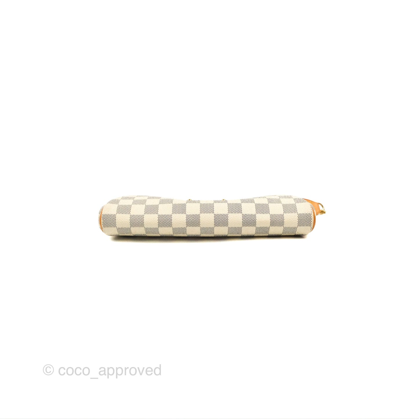 Louis Vuitton Eva Clutch With Strap Damier Azur