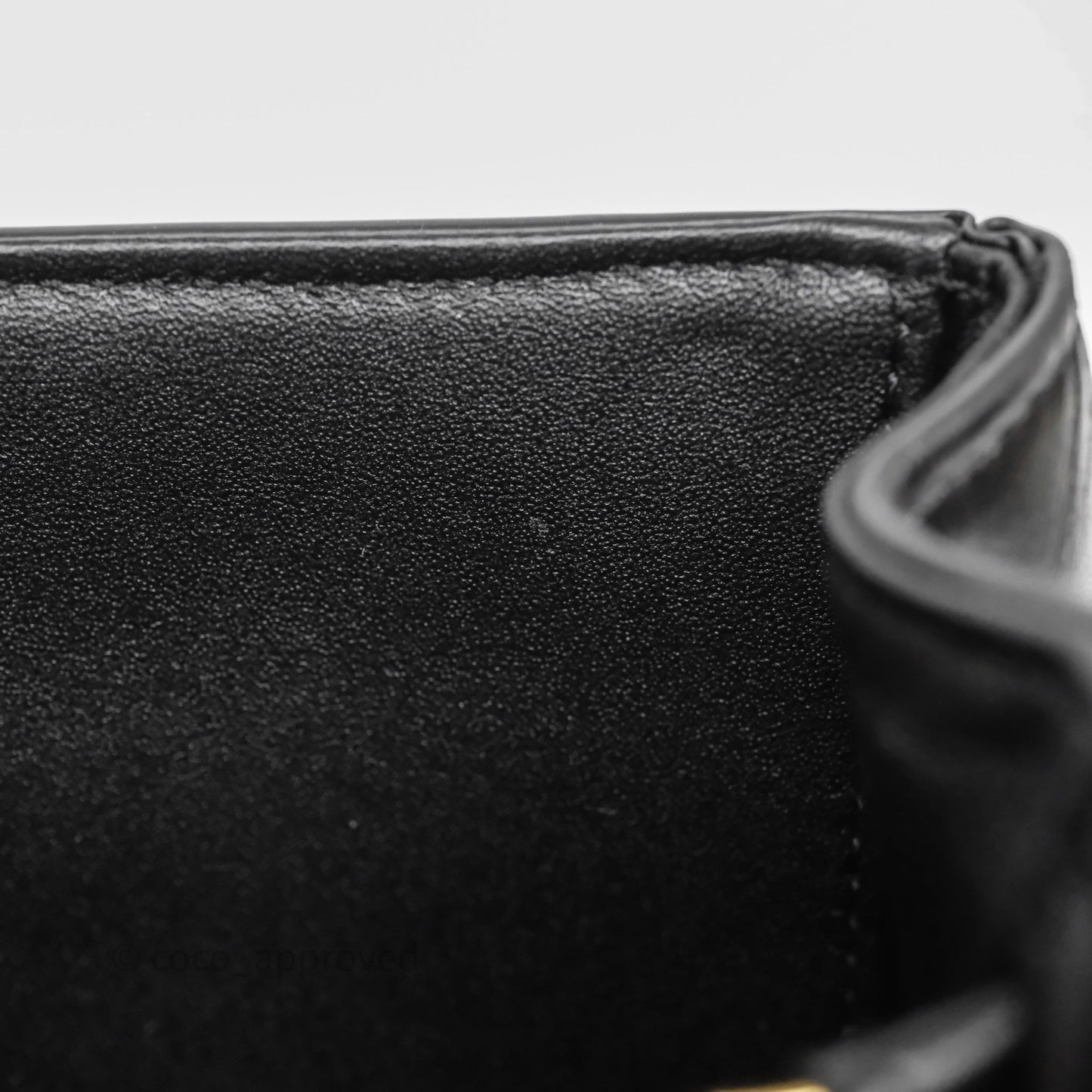Celine Mini 16 Bag in Satinated Calfskin Black