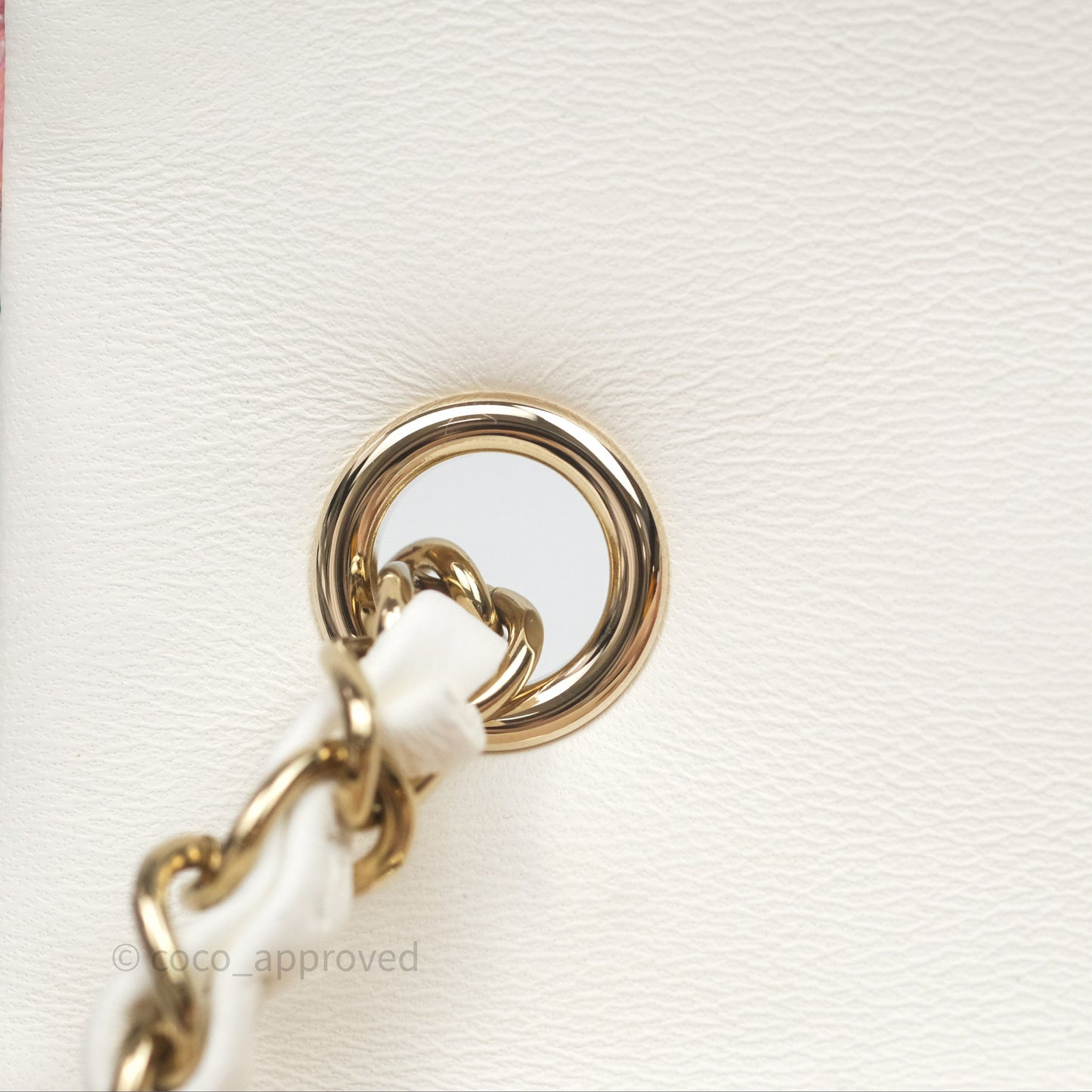 Chanel Tweed Quilted Mini Rectangular Flap Pink Tweed Gold Hardware 22K