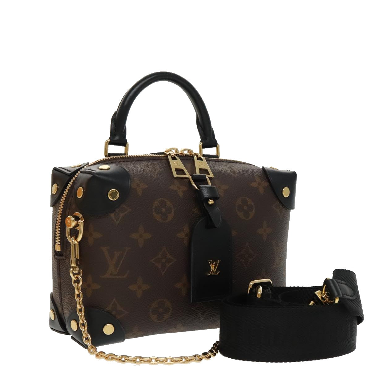 LOUIS VUITTON Monogram Petit Maru Suple Hand Bag 2way M45571 LV 92741S