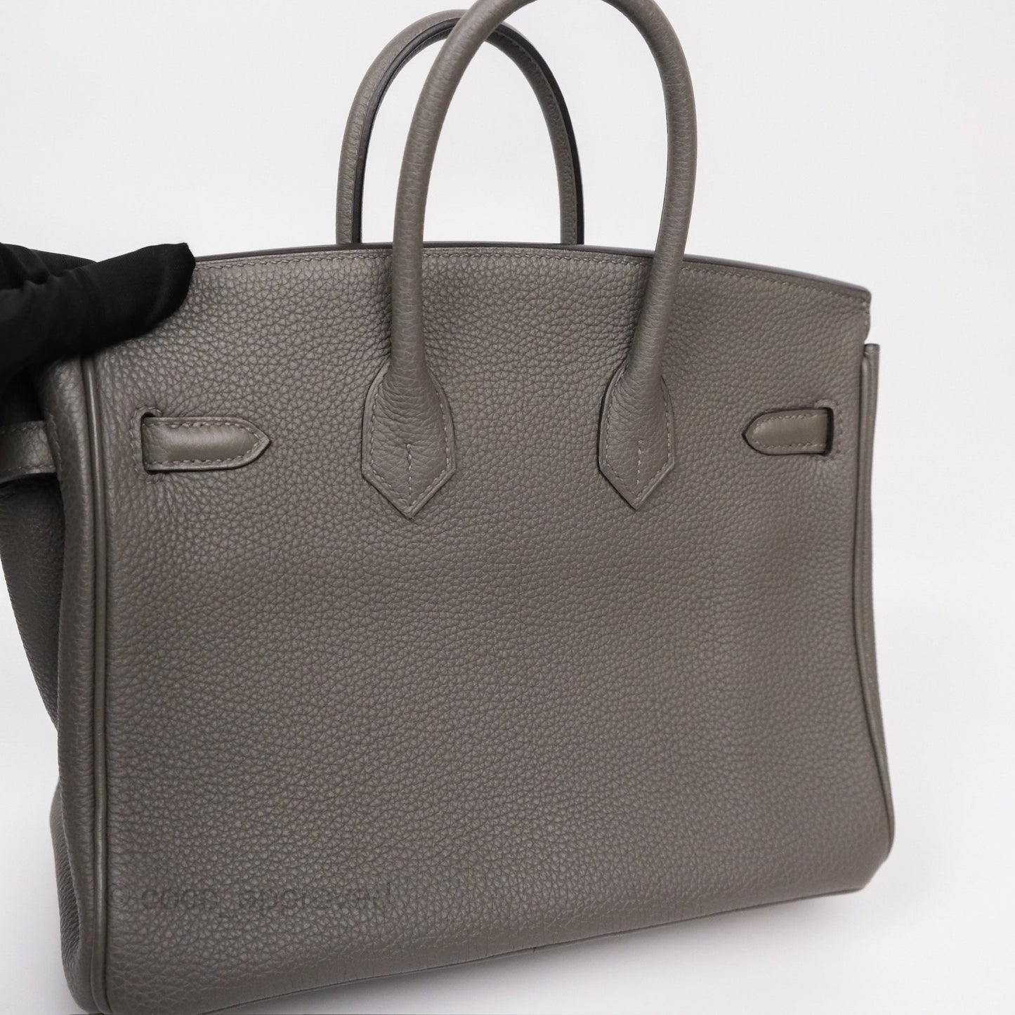 Hermès Birkin 25 Retourne Gris Meyer 0L Togo Gold Hardware