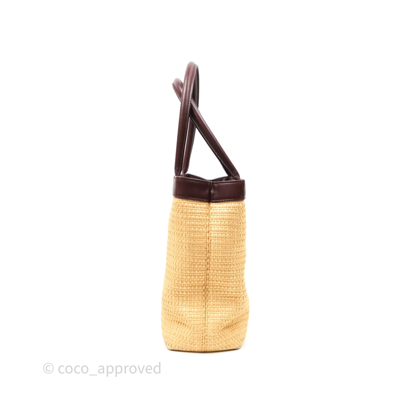 Chanel Vintage Rattan Tote Bag