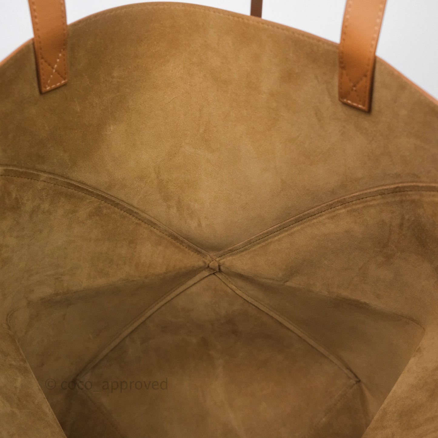 Loewe Puzzle Fold XL Warm Desert Leather Tote Bag