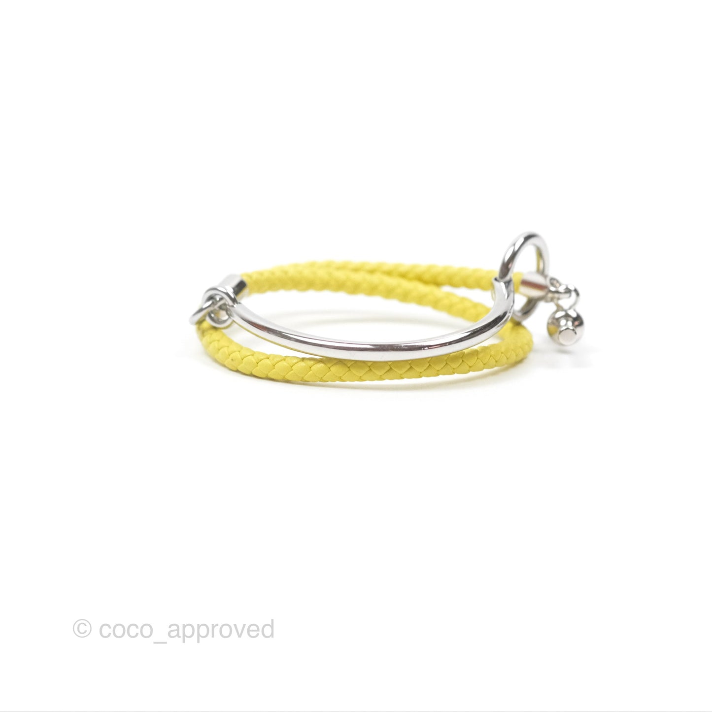 Hermès Glenan H Link Argo Bracelet Yellow Palladium Hardware