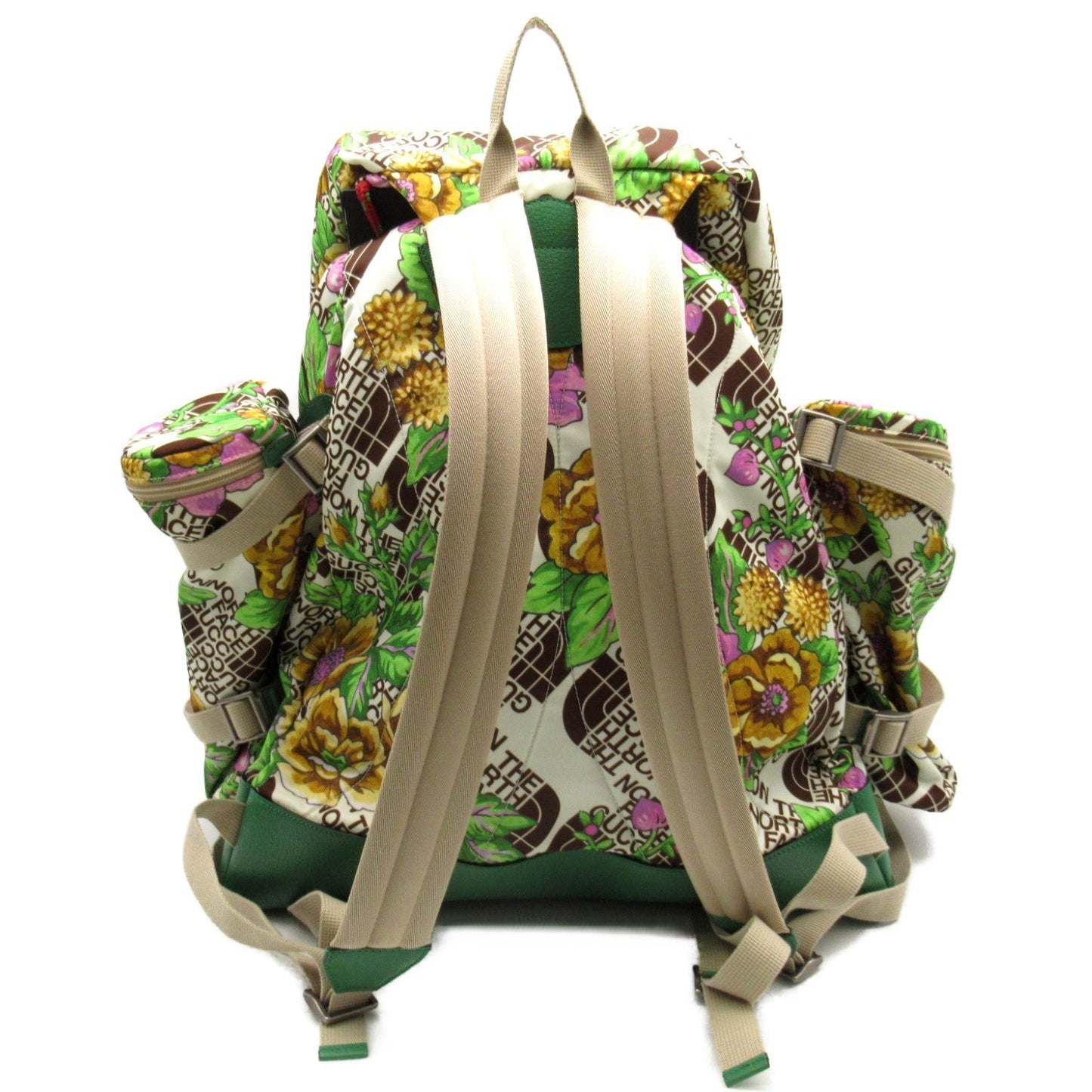 Luxury Gucci Trending 2025 Rucksack Backpack Backpack Rucksack Nylon Leather Green Multicolor