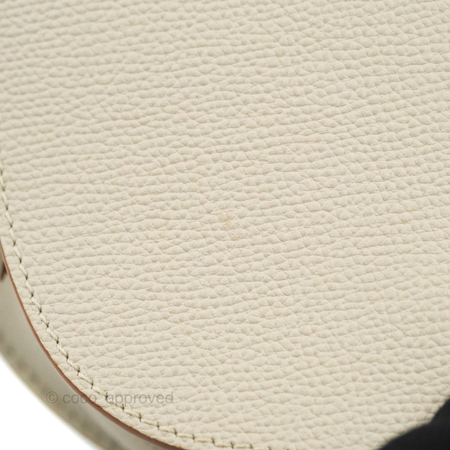 Loewe Mini Dual Gate Bag Light Ghost Pebbled Grain Calfskin