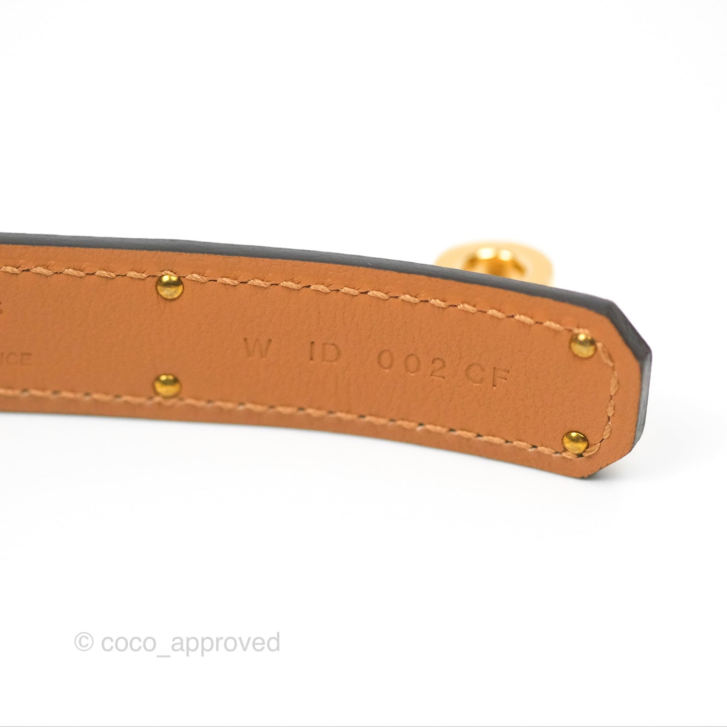 Hermès Kelly Buckle Belt Gold Epsom Gold Hardware