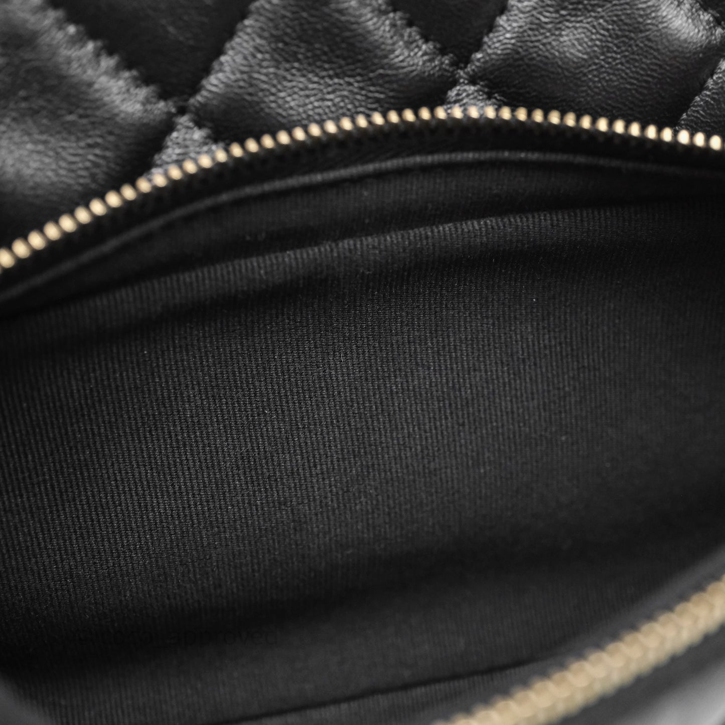 Chanel Camera Bag Black Lambskin Gold Hardware 25C