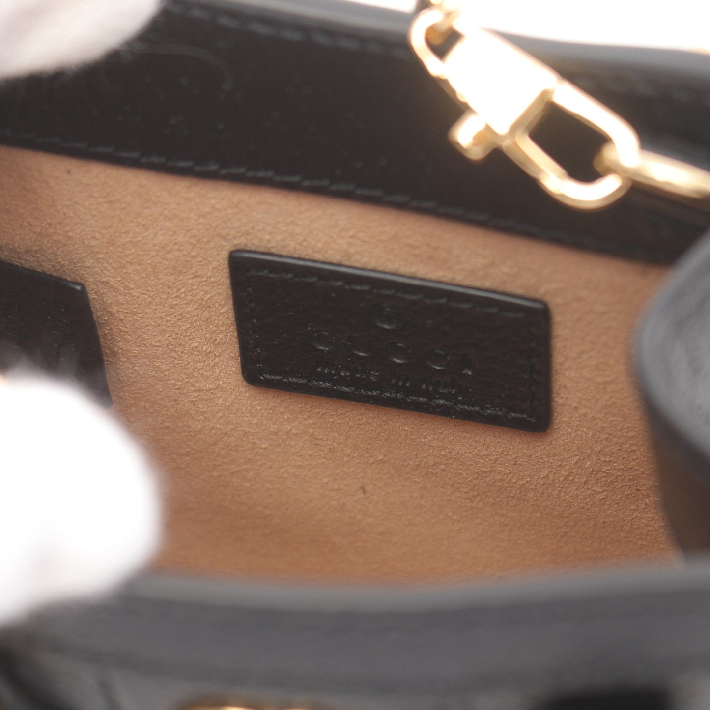Luxury Gucci Trending 2025 Diana Supermarket Mini Bag Handbag Leather Black 2WAY