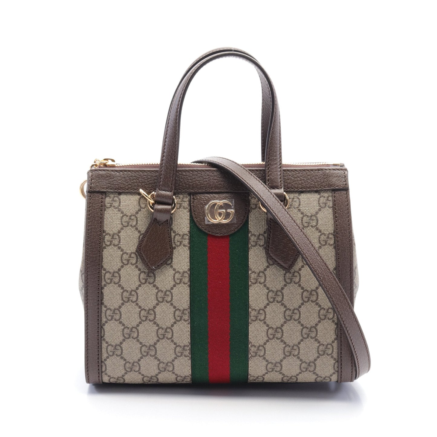 Luxury Gucci Trending 2025 Ophidia Small GG Supreme Handbag Tote bag PVC Leather Beige Brown